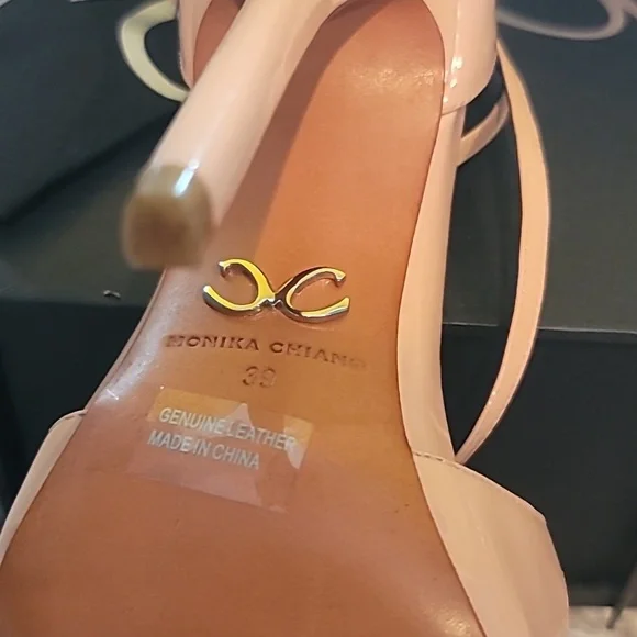 Monika Chiang Elegant Pink Stiletto Heels